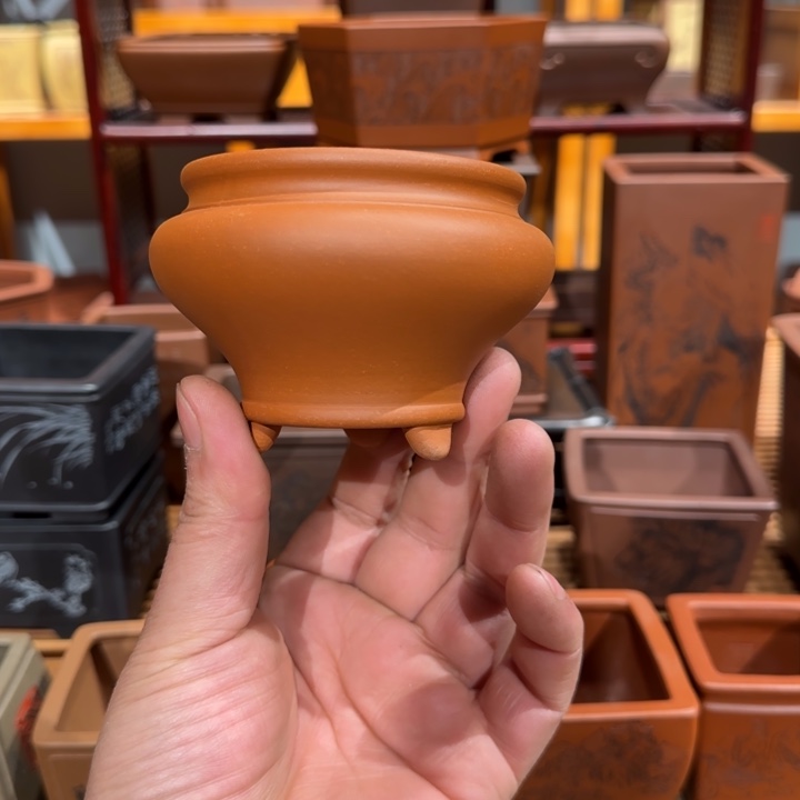 紫砂花盆原矿料的