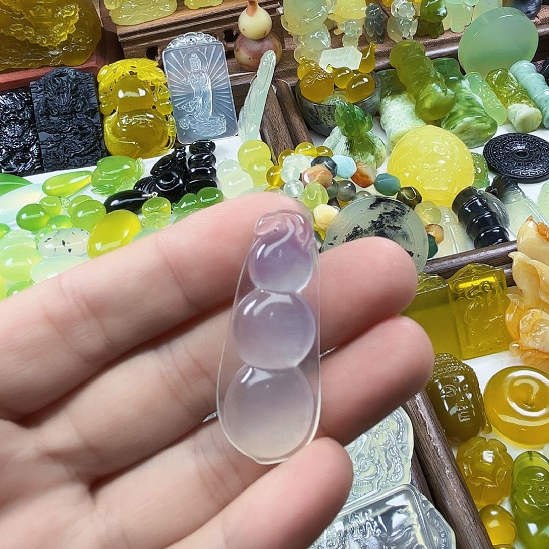 岫玉未镶嵌吊坠(不含链)