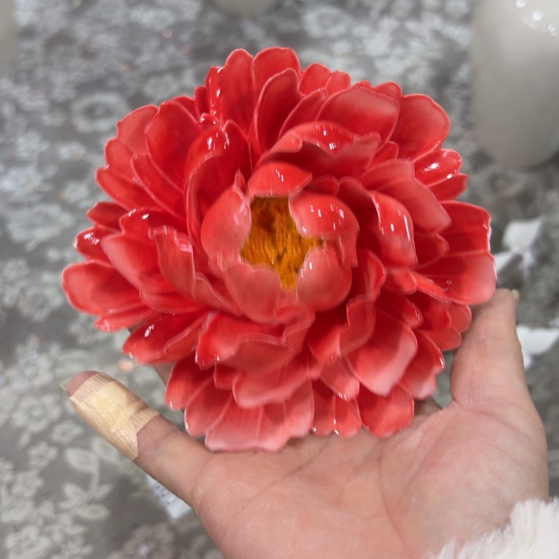 陶瓷花拍满20元发货退款拉黑