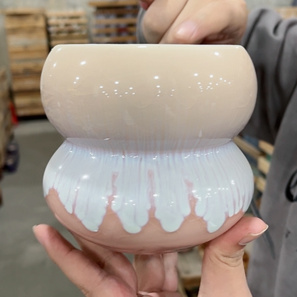 【闪购商品】陶瓷花盆