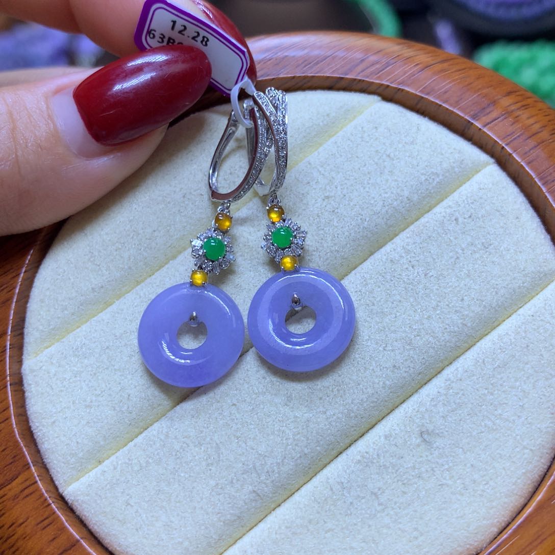 【闪购商品】翡翠颈饰18K金镶嵌翡翠