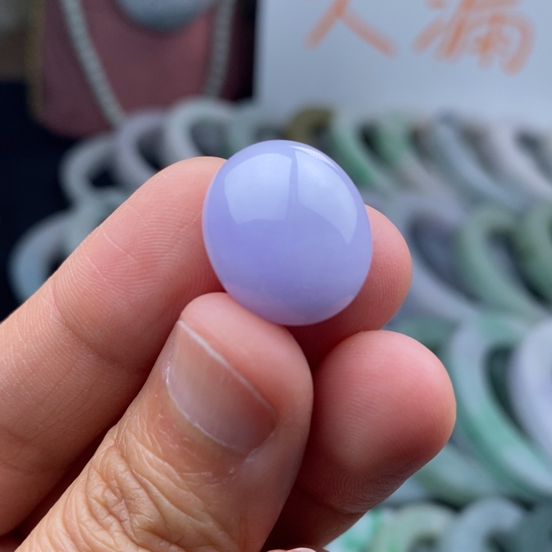 翡翠颈饰未镶嵌挂件