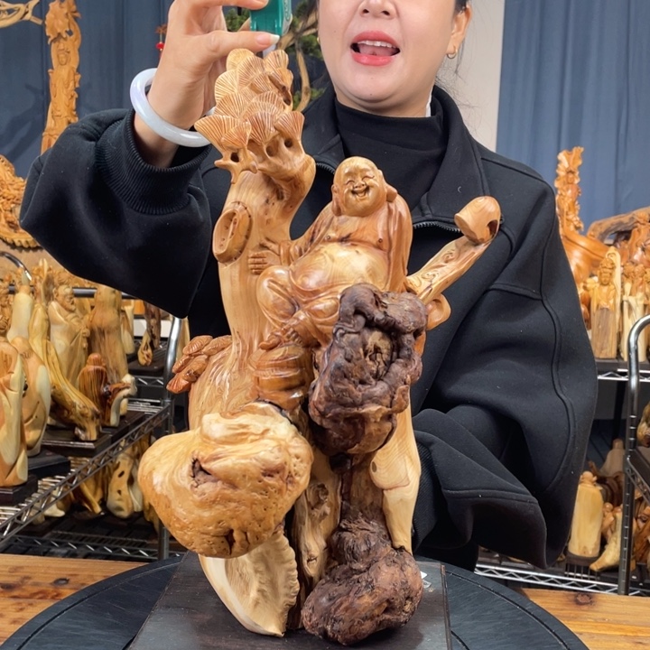 柏木（崖柏）随型摆件