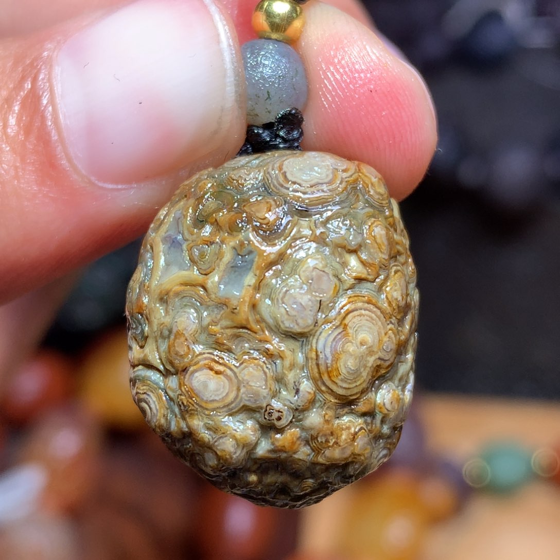 未镶嵌玛瑙/玉髓珠宝半成品