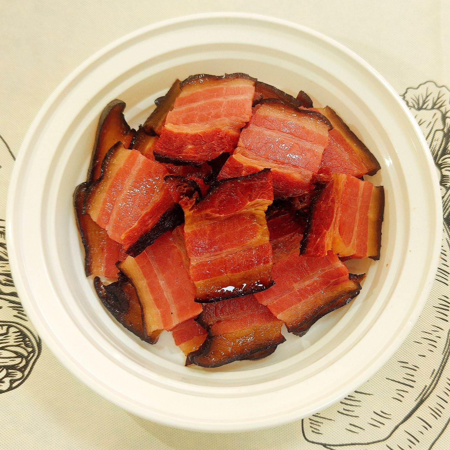 【外卖】正宗铁厂腊肉切片