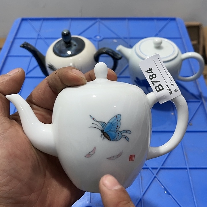 茶具默认微瑕瓷器、茶具、壶、摆件，介意勿拍 