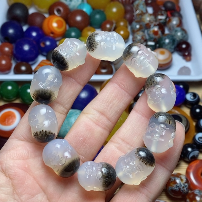 【闪购商品】玛瑙/玉髓珠宝奇石合金