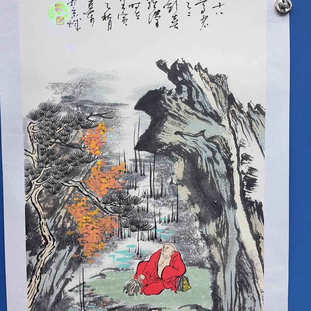 国画多次参加国内外大型