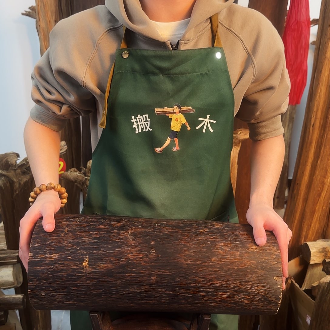 沉香木摆件天然沉香原木摆件➕底座