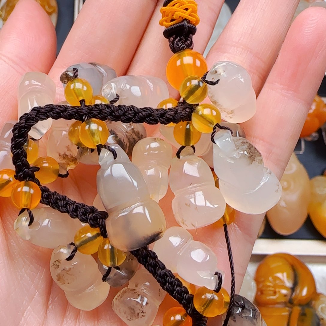 石英质玉（黄龙玉）1未镶嵌