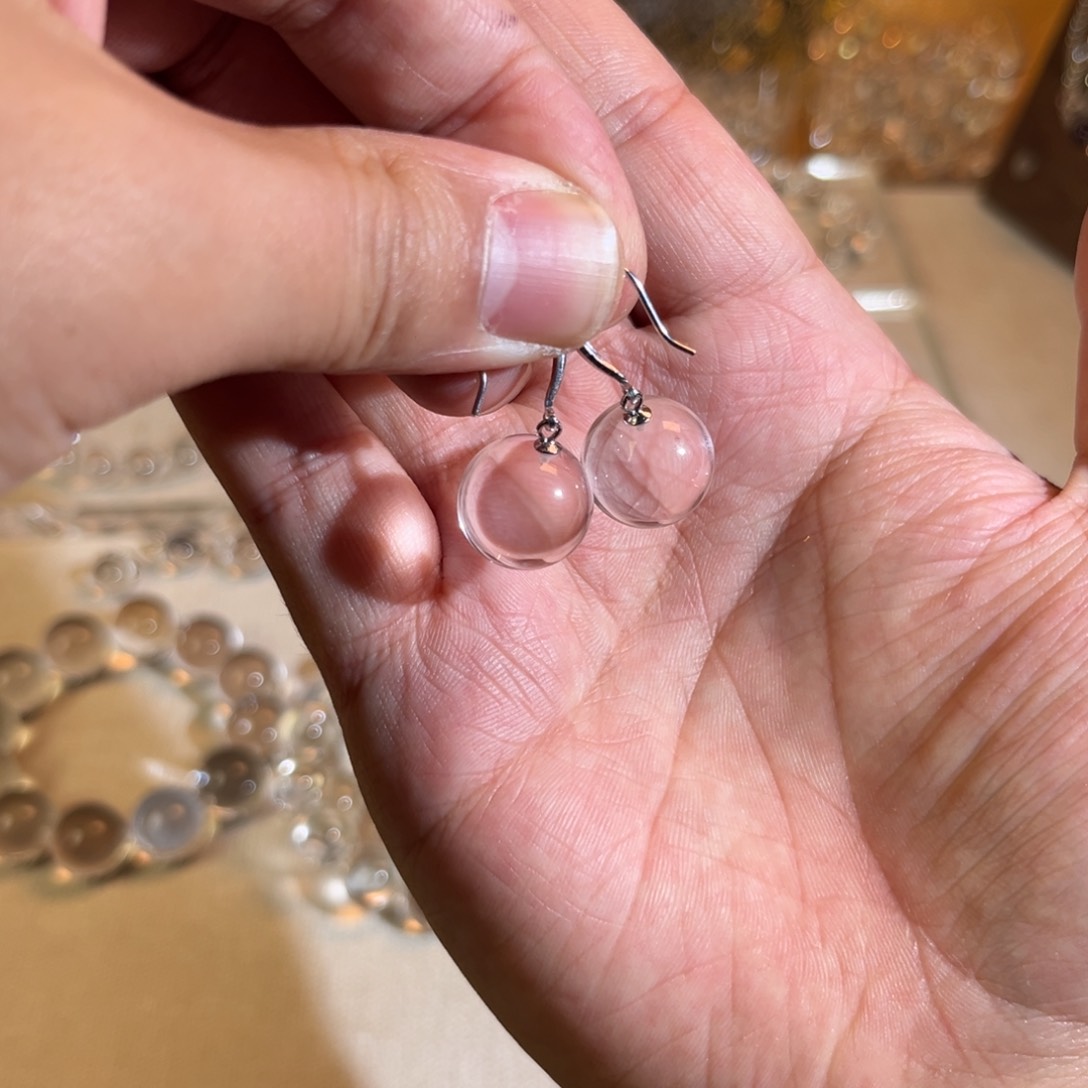 【闪购商品】水晶手链银S925镶嵌14耳坠