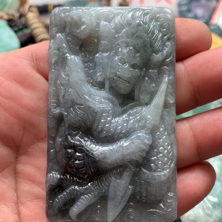 翡翠项链未镶嵌保真天然a货翡翠