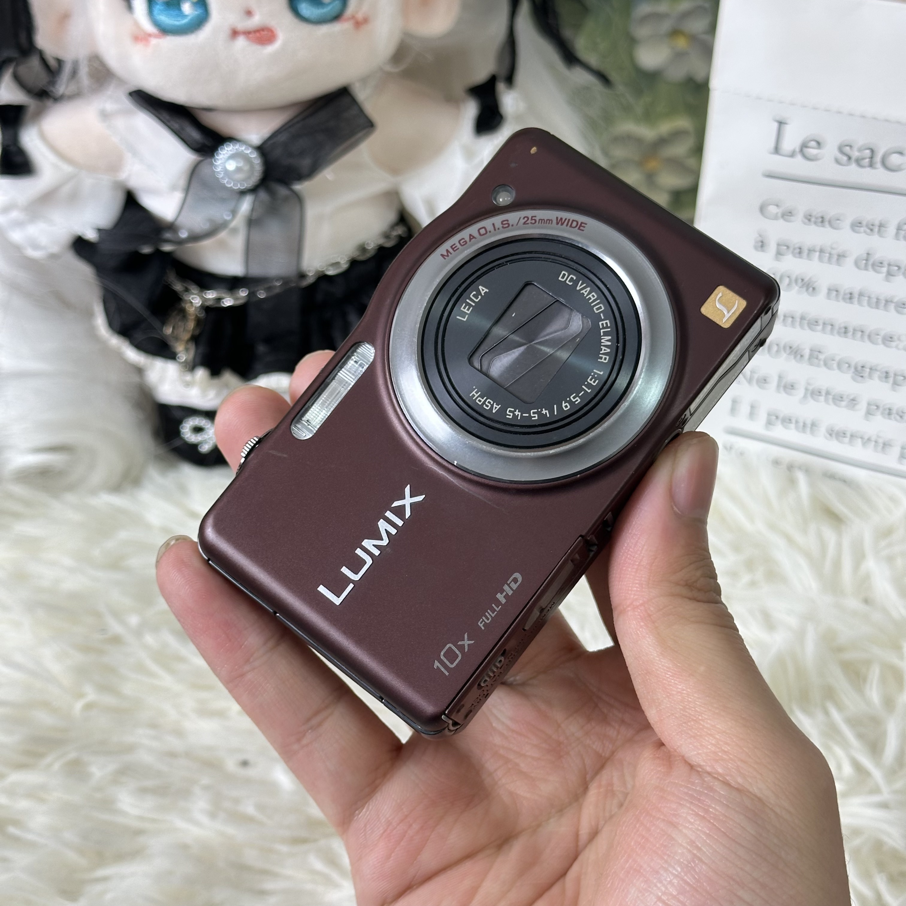 9新 Panasonic/松下 松下sz7小长焦1400万像素10倍光学变焦带配件