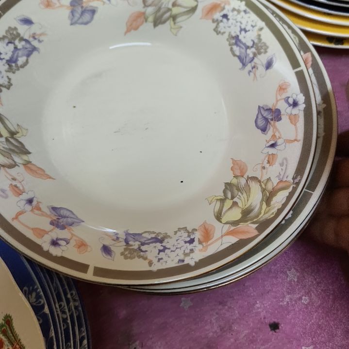 瓷片磁州窑五厂盘碗壶杯