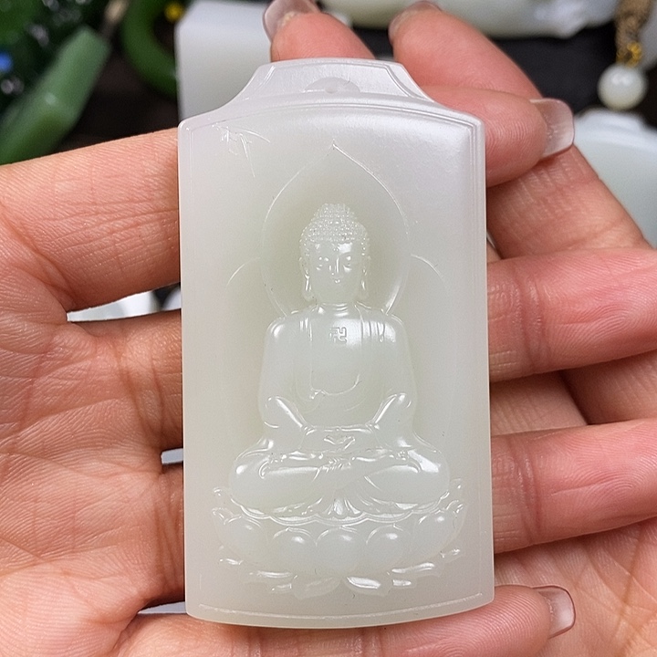 和田玉挂件未镶嵌