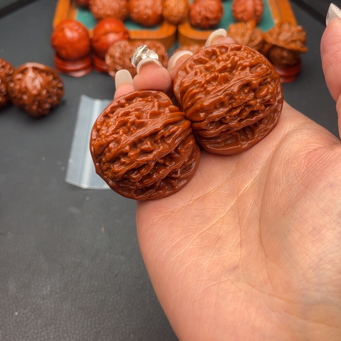 文玩核桃把件四座楼