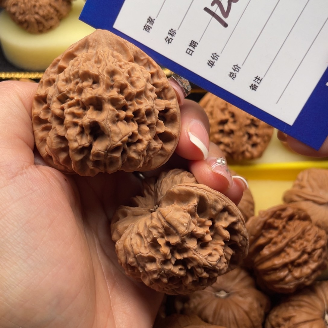 文玩核桃吊坠128号48官帽