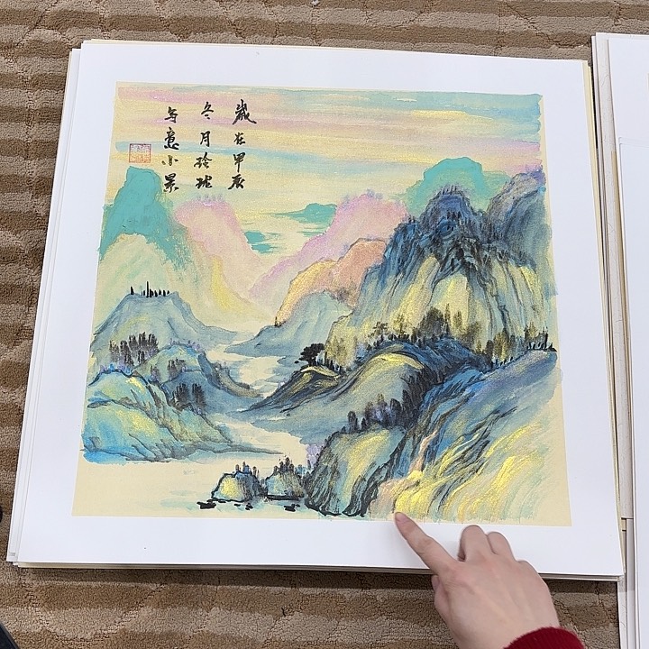 国画花鸟的翅膀是由50.50
