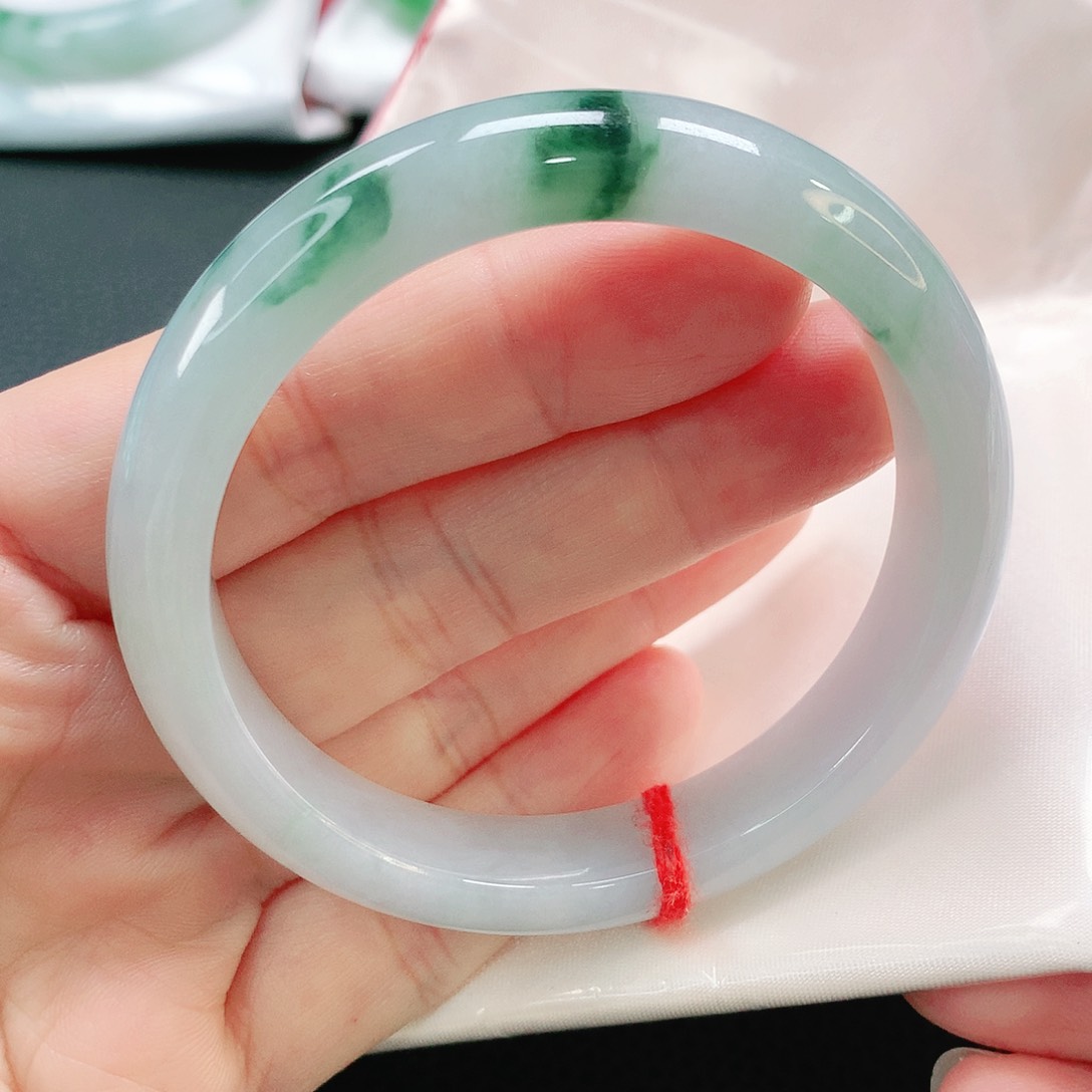 未镶嵌手镯翡翠56正