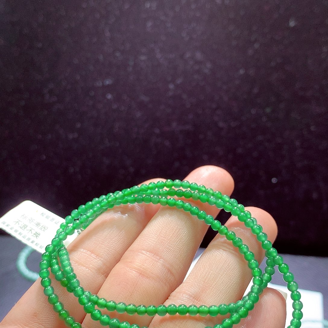 翡翠手链未镶嵌项链