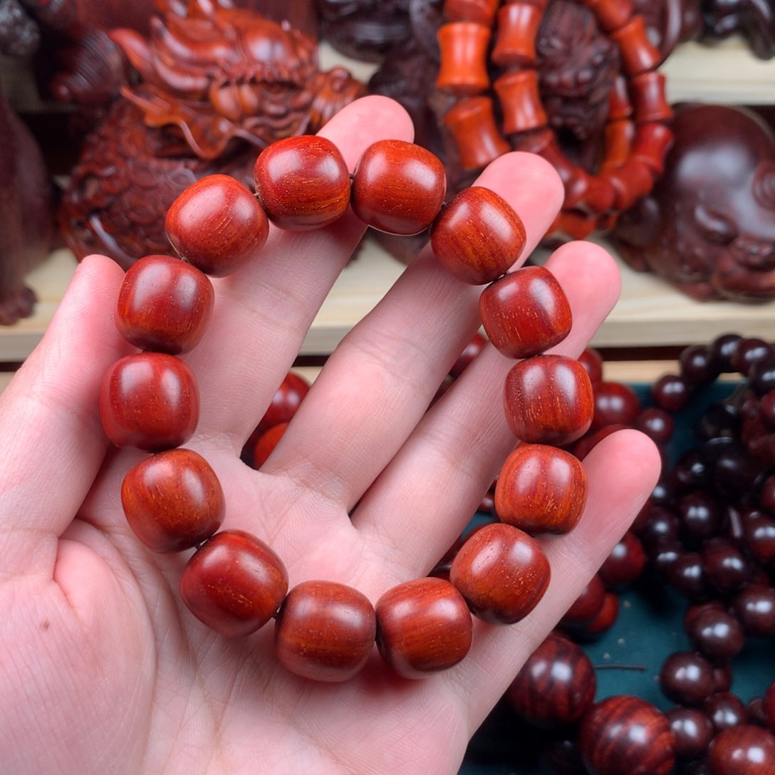 木15×15老形顶泥鸡血红