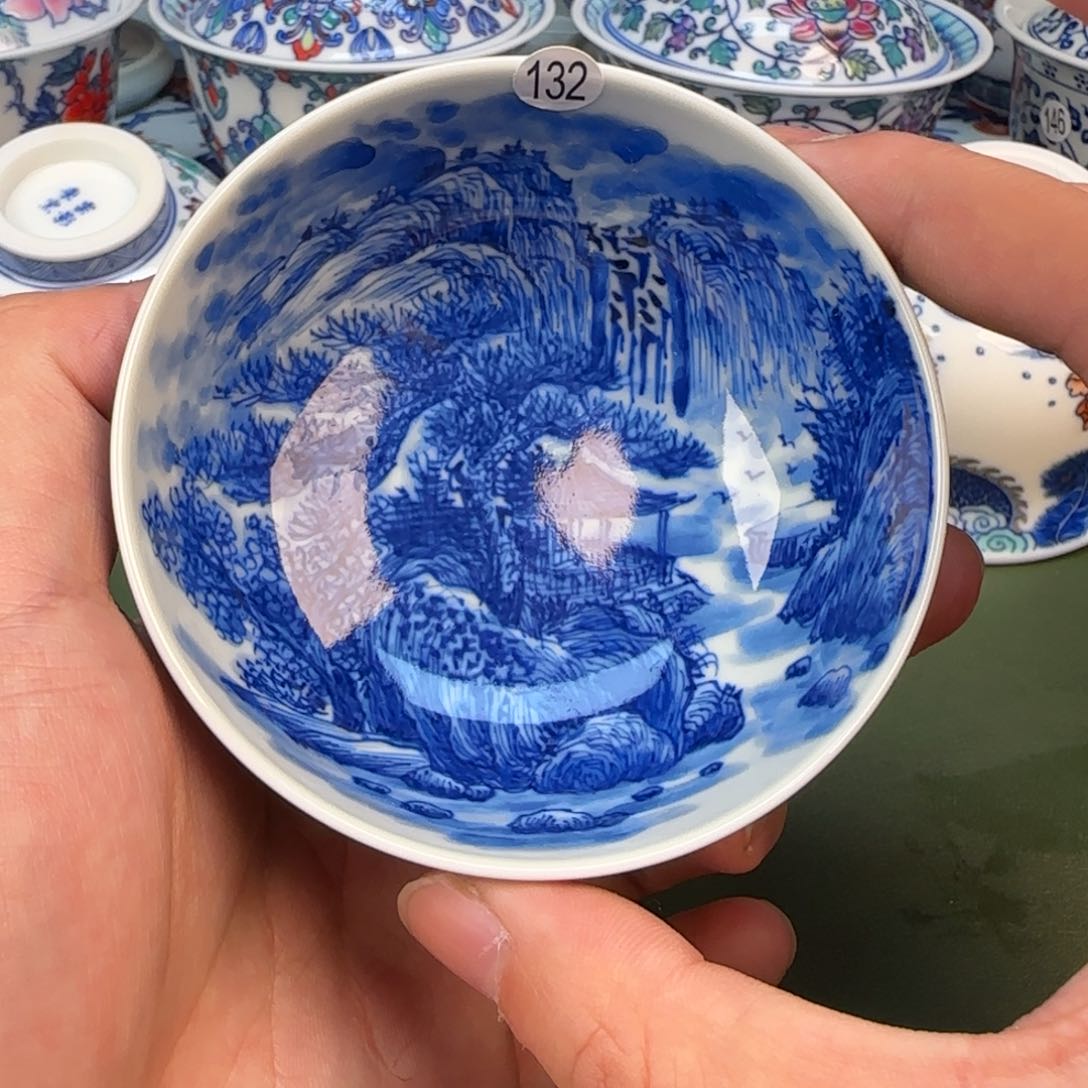 景德镇手工手绘茶具132