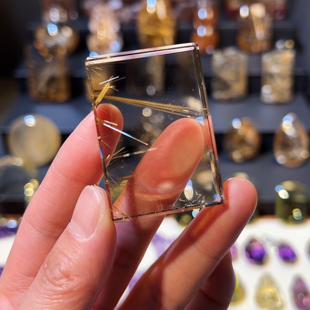 发晶颈饰未镶嵌神**知吊坠