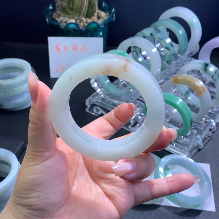 必***岸定制翡翠未镶嵌天然缅甸翡翠手镯天然缅甸翡翠手镯