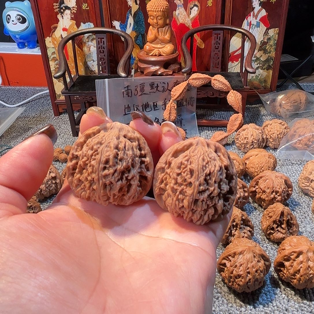 有***米核桃文玩核桃南疆石9.9