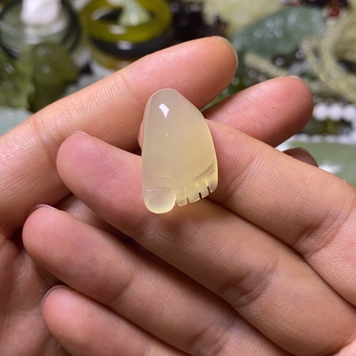 岫玉岫玉颈饰未镶嵌