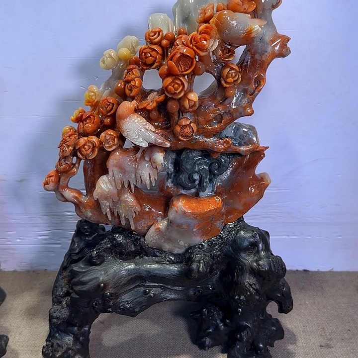 用***5寿山石寿山石摆件精品