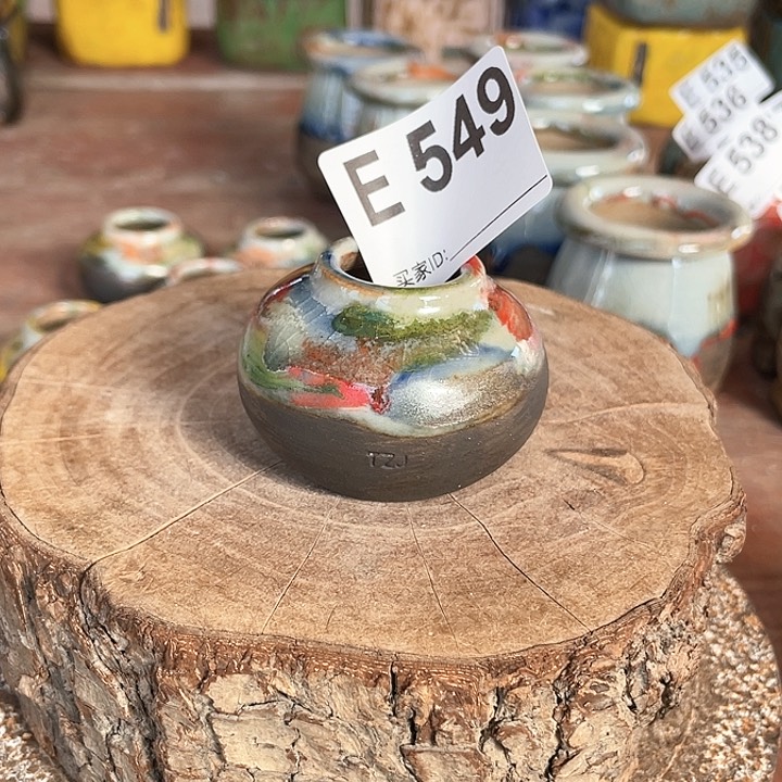 紫砂花盆小手雷 内口2