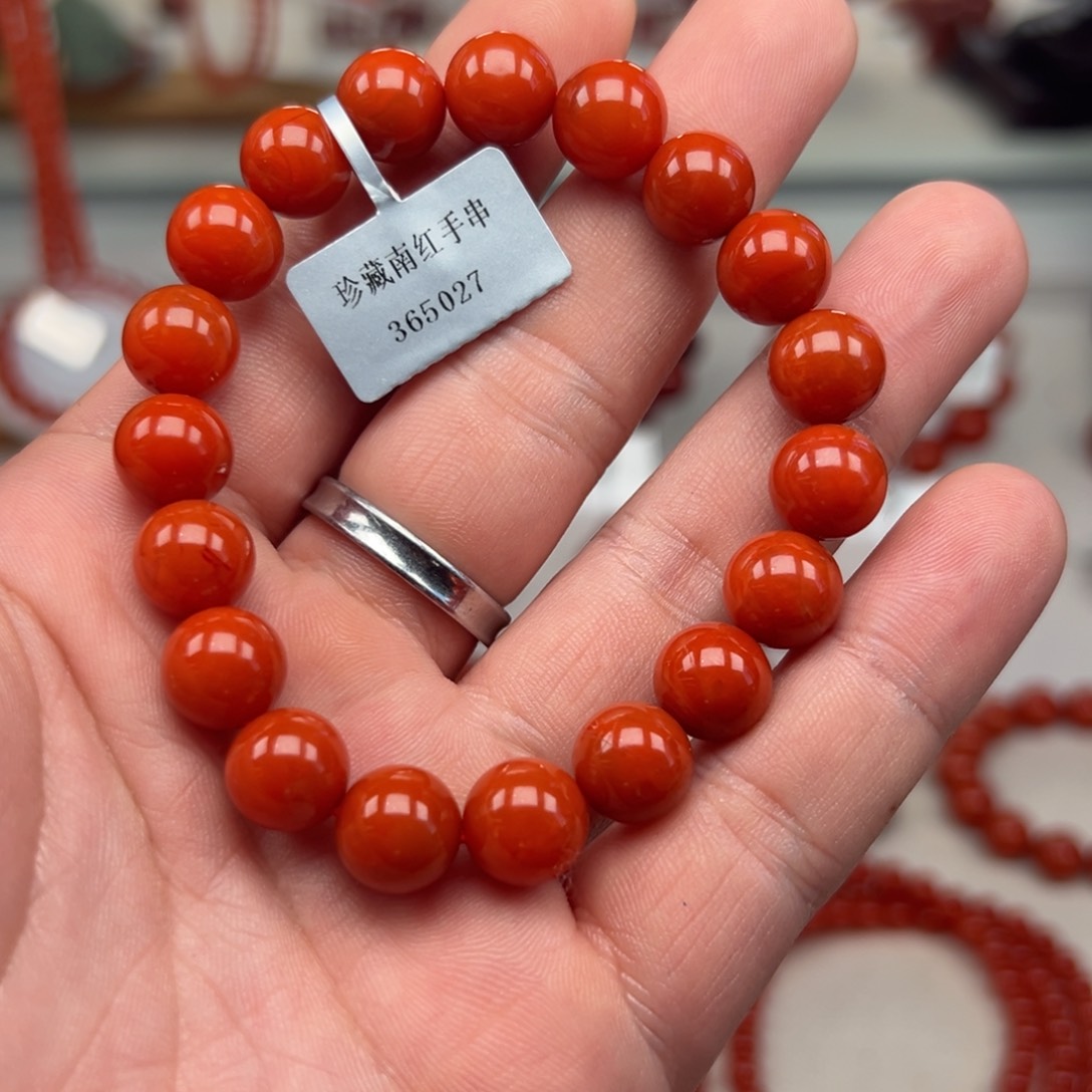 未镶嵌手链南红玛瑙