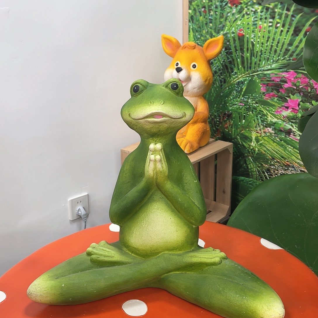 红陶花园庭院摆件