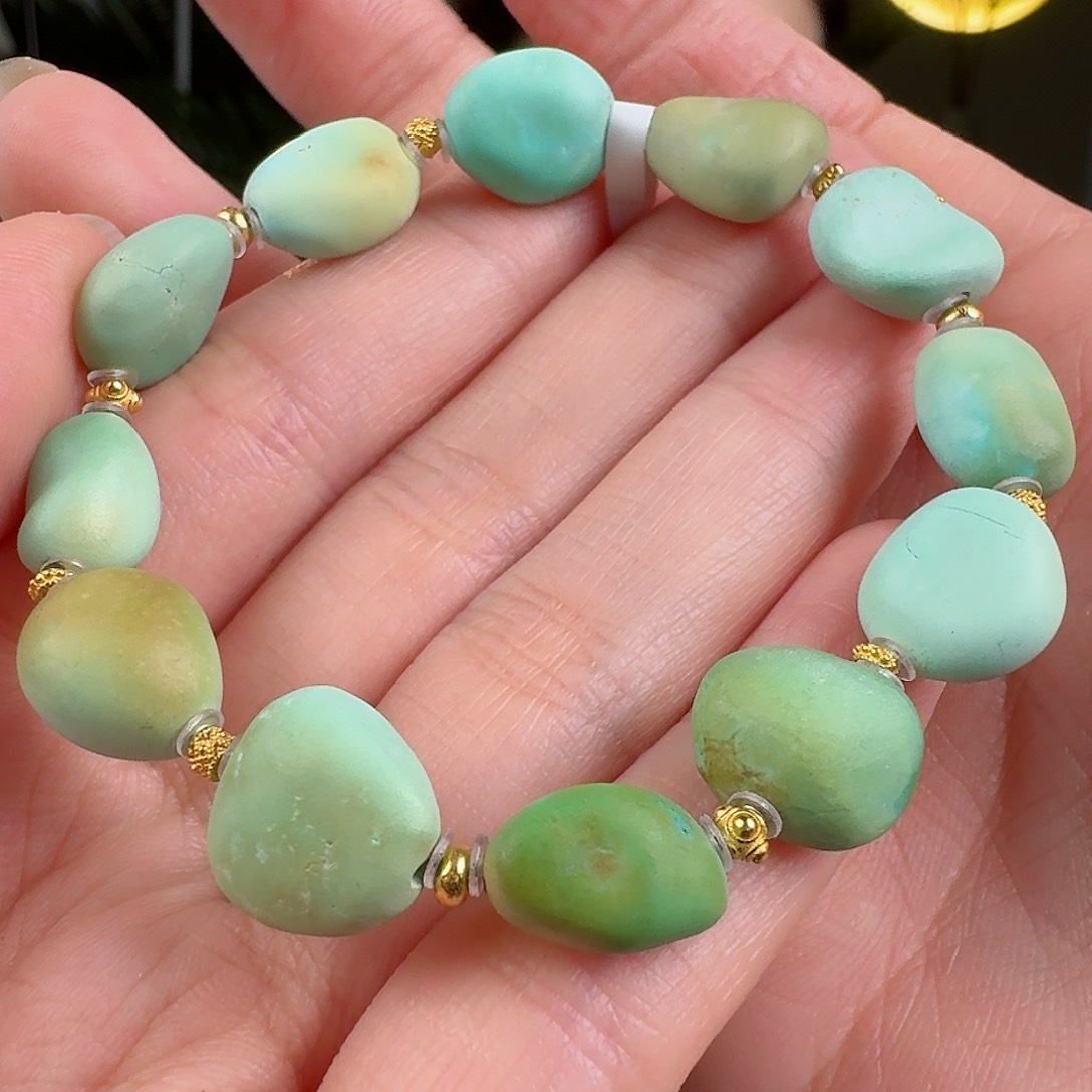 绿松石珠宝奇石未镶嵌