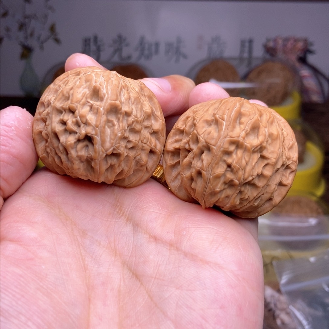 文玩核桃吊坠全品41尺磨盘1938