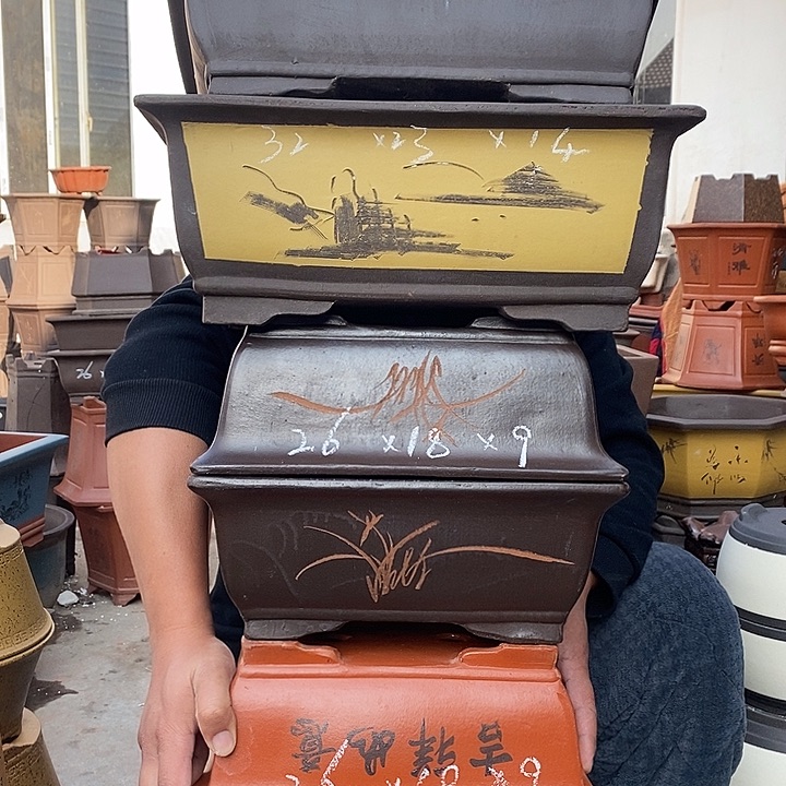 紫砂花盆紫砂艺术