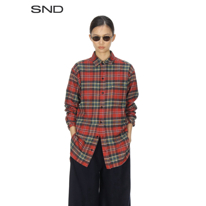 【Meta Campania Collective 设计师品牌】SND AW25 经典格子衬衫