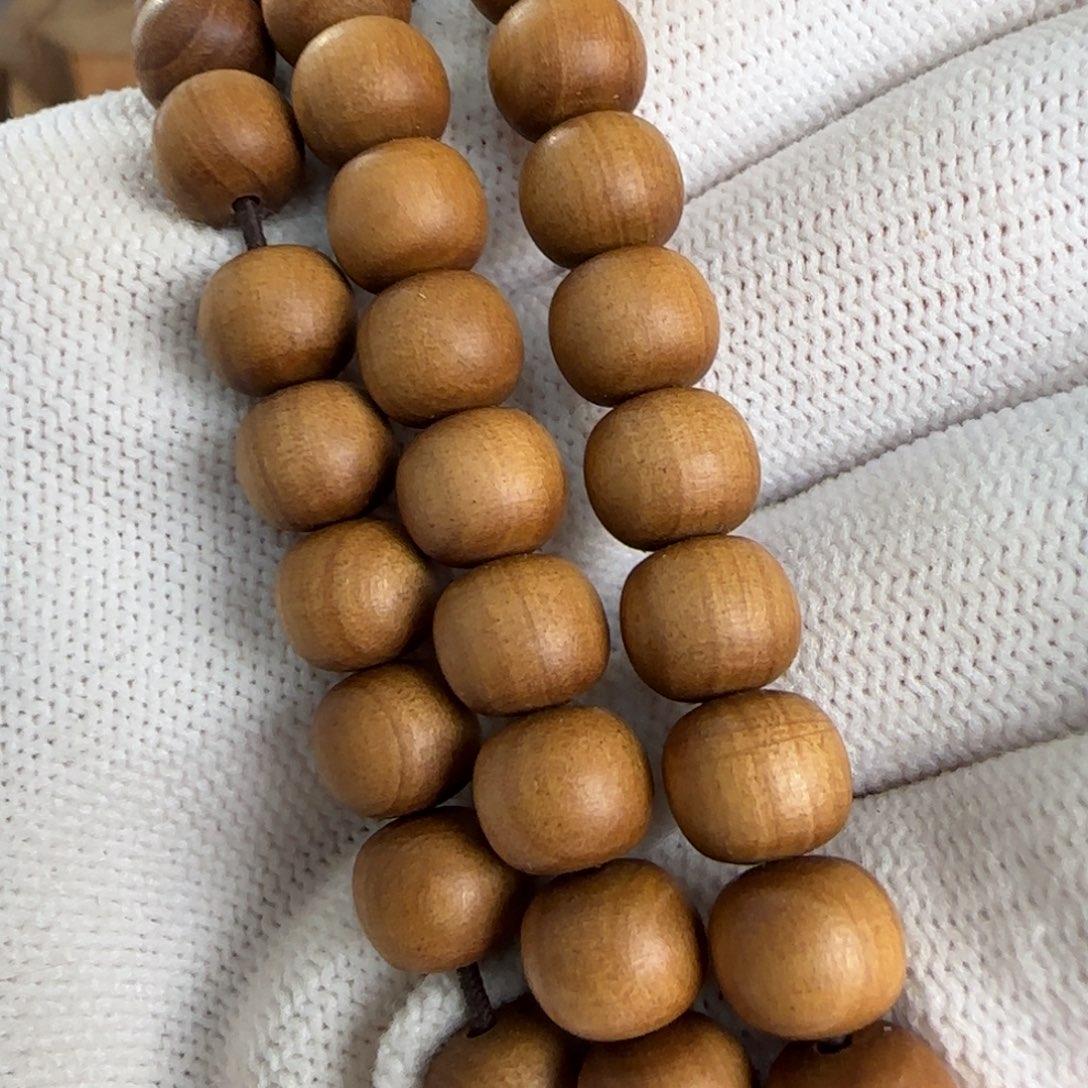 檀香木手串/手链7.8老型75颗