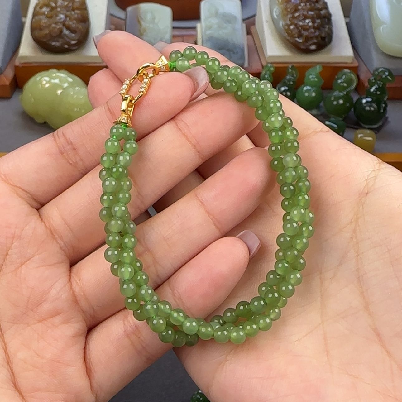 【闪购商品】手链未镶嵌和田玉