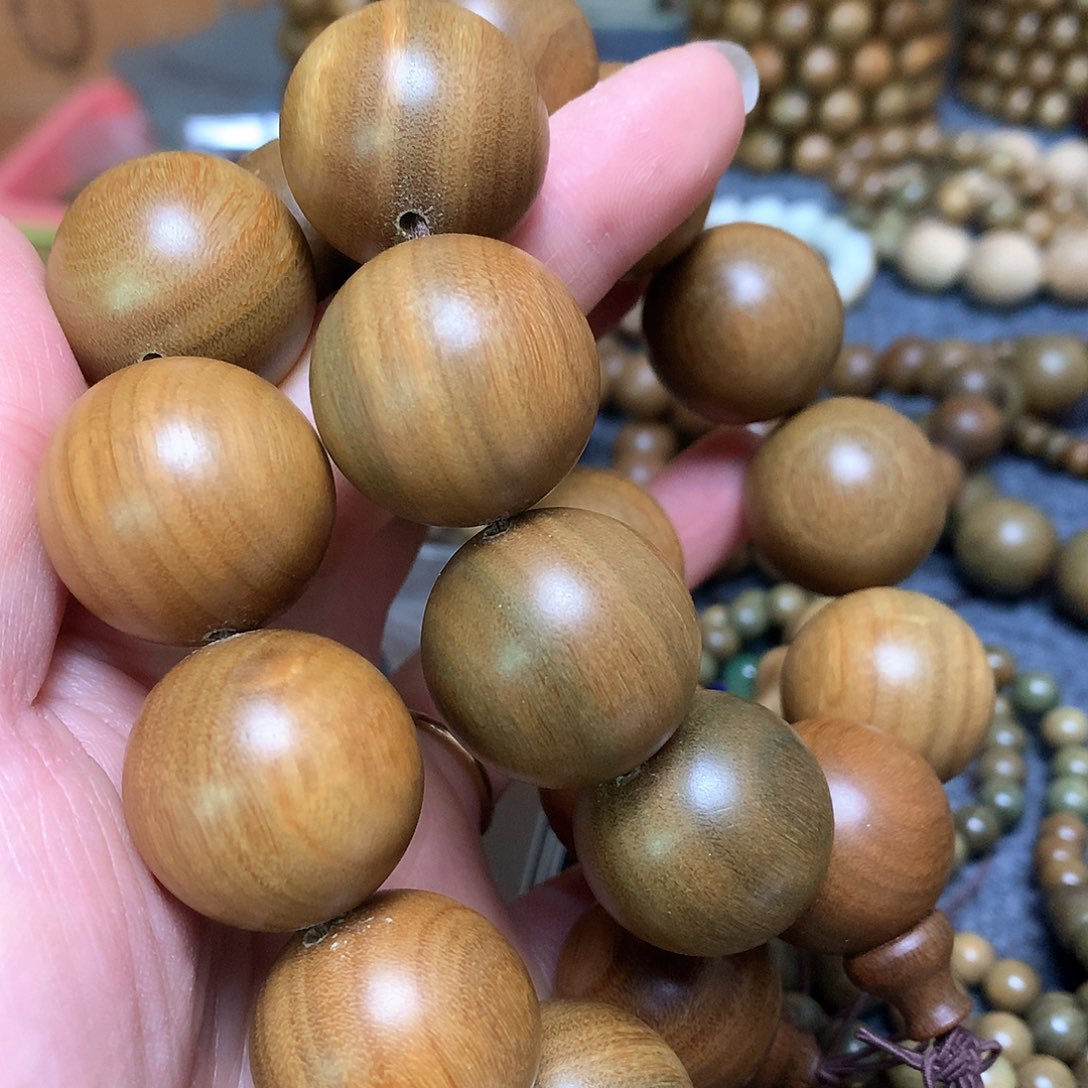 维腊木（绿檀）手串/手链貔****食