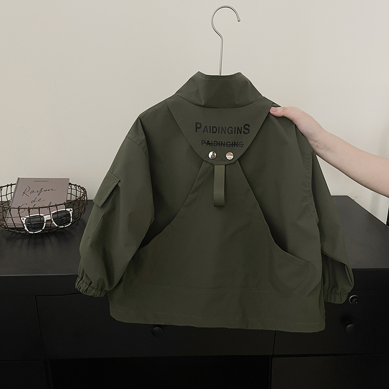 【现货】秋装儿童酷帅休闲宽松日常外套AD0002-QHH