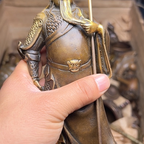 铜制工艺把玩摆件