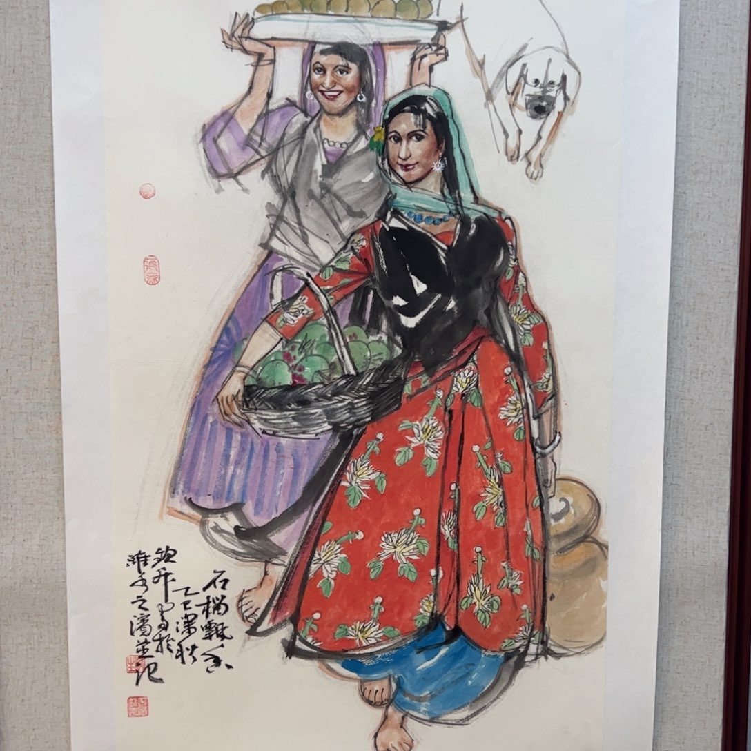 国画亲笔手绘原创作品