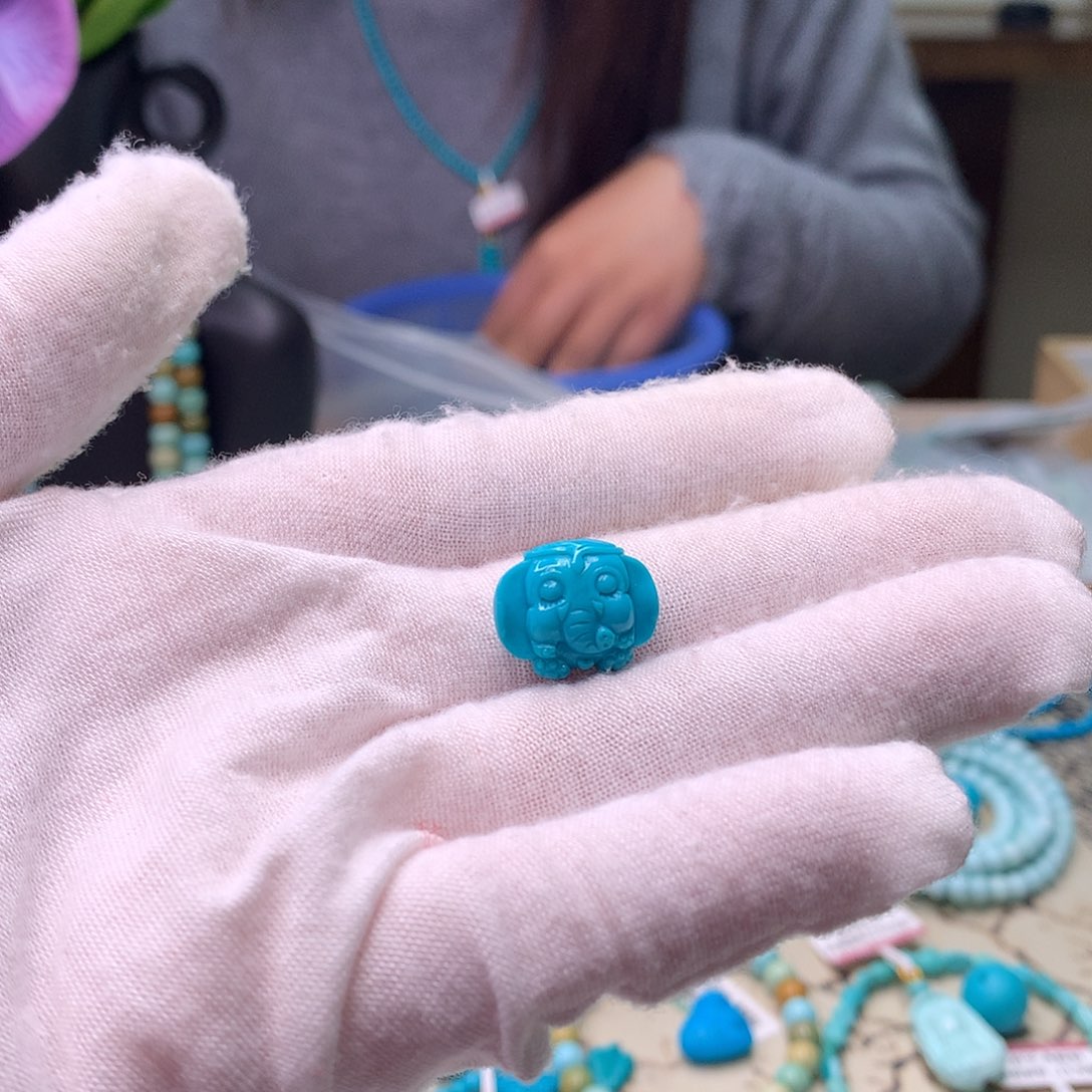 *****绿松石未镶嵌配饰