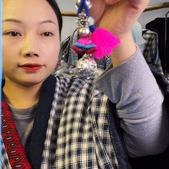 织绣手工制作工艺包挂