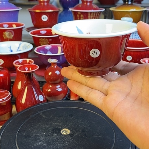 【闪购商品】大**胶景德镇名陶坊原矿郎红