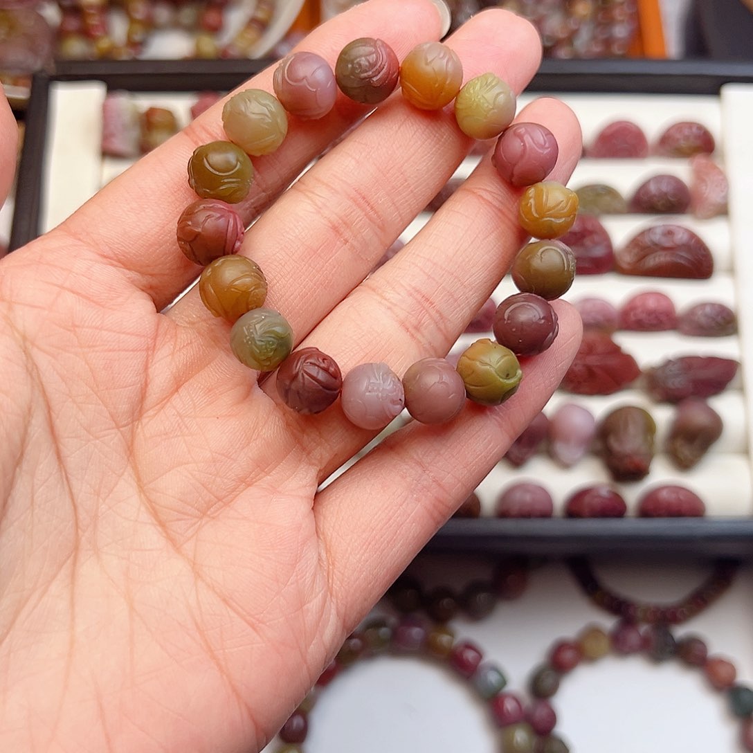 玛瑙/玉髓手链未镶嵌