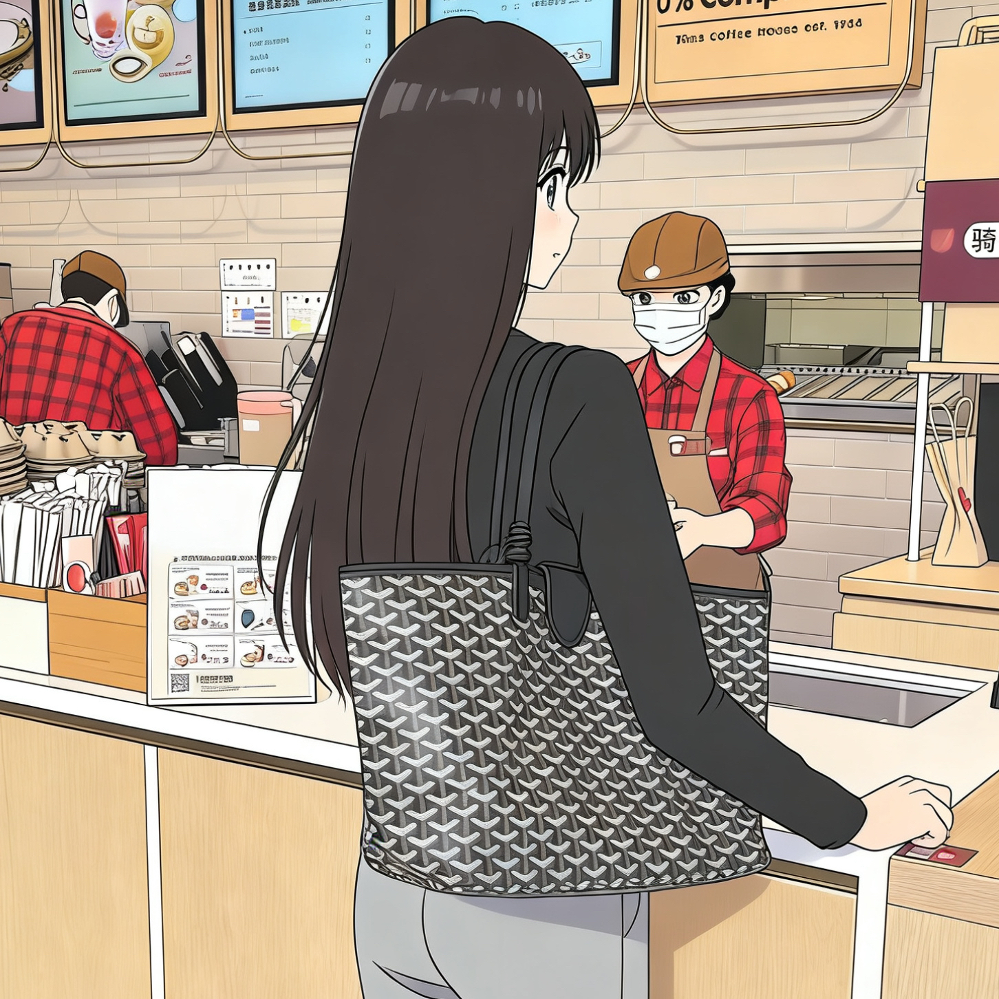 【中号托特】单肩包防盗简约风耐刮时尚肩包单根腋下包