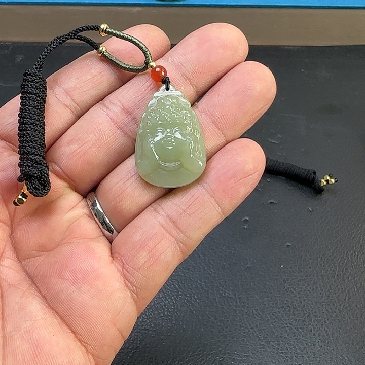 和田玉（碧玉）未镶嵌挂件